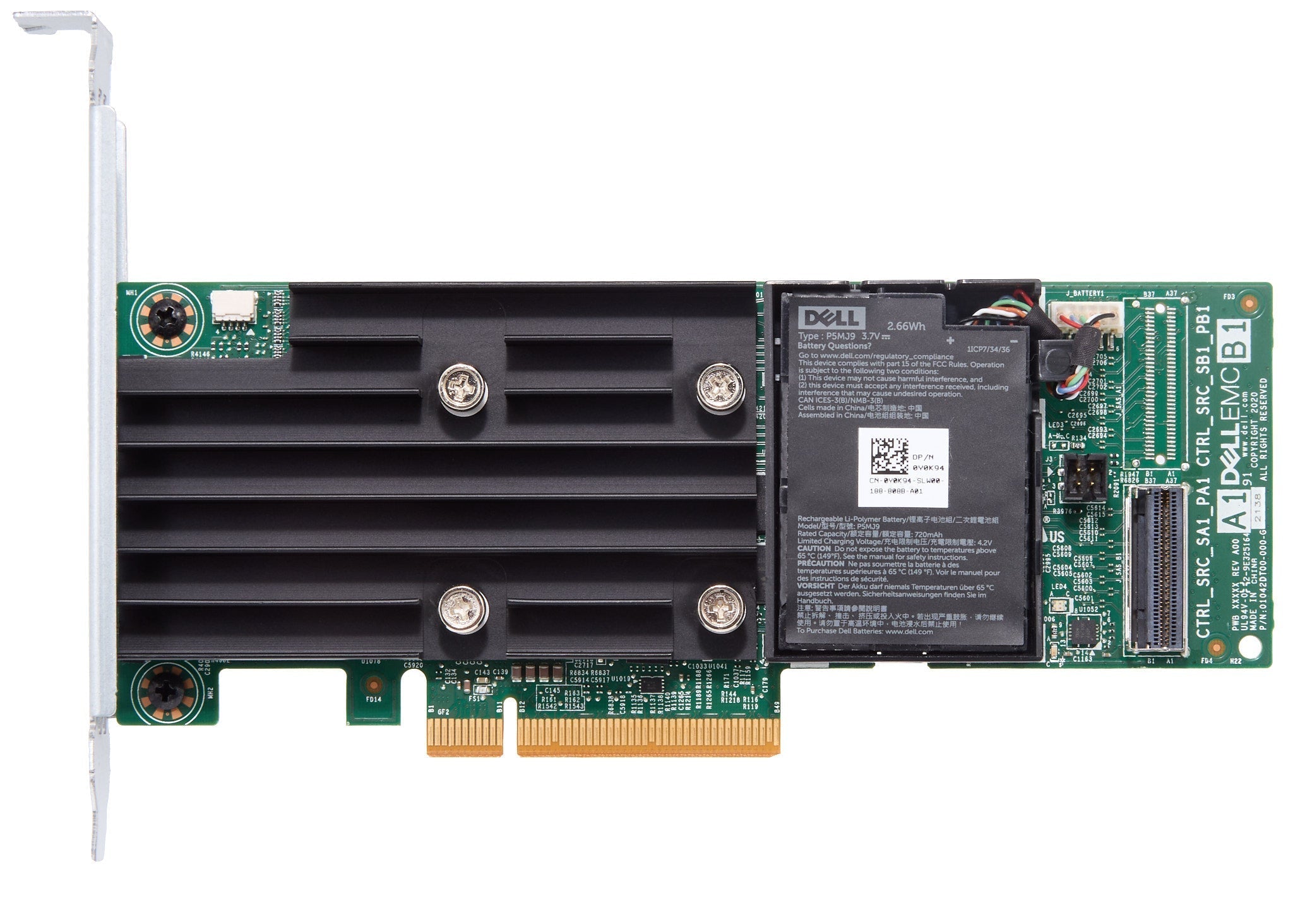 Dell H750 RAID Rear Controller Full Height