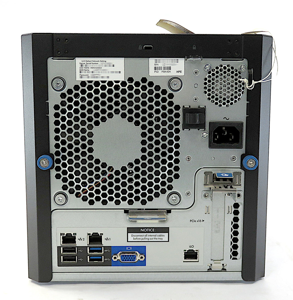HP ProLiant Microserver Gen8: Xeon E3-1220Lv2 CPU, 16GB ECC RAM, 4x4TB HDD