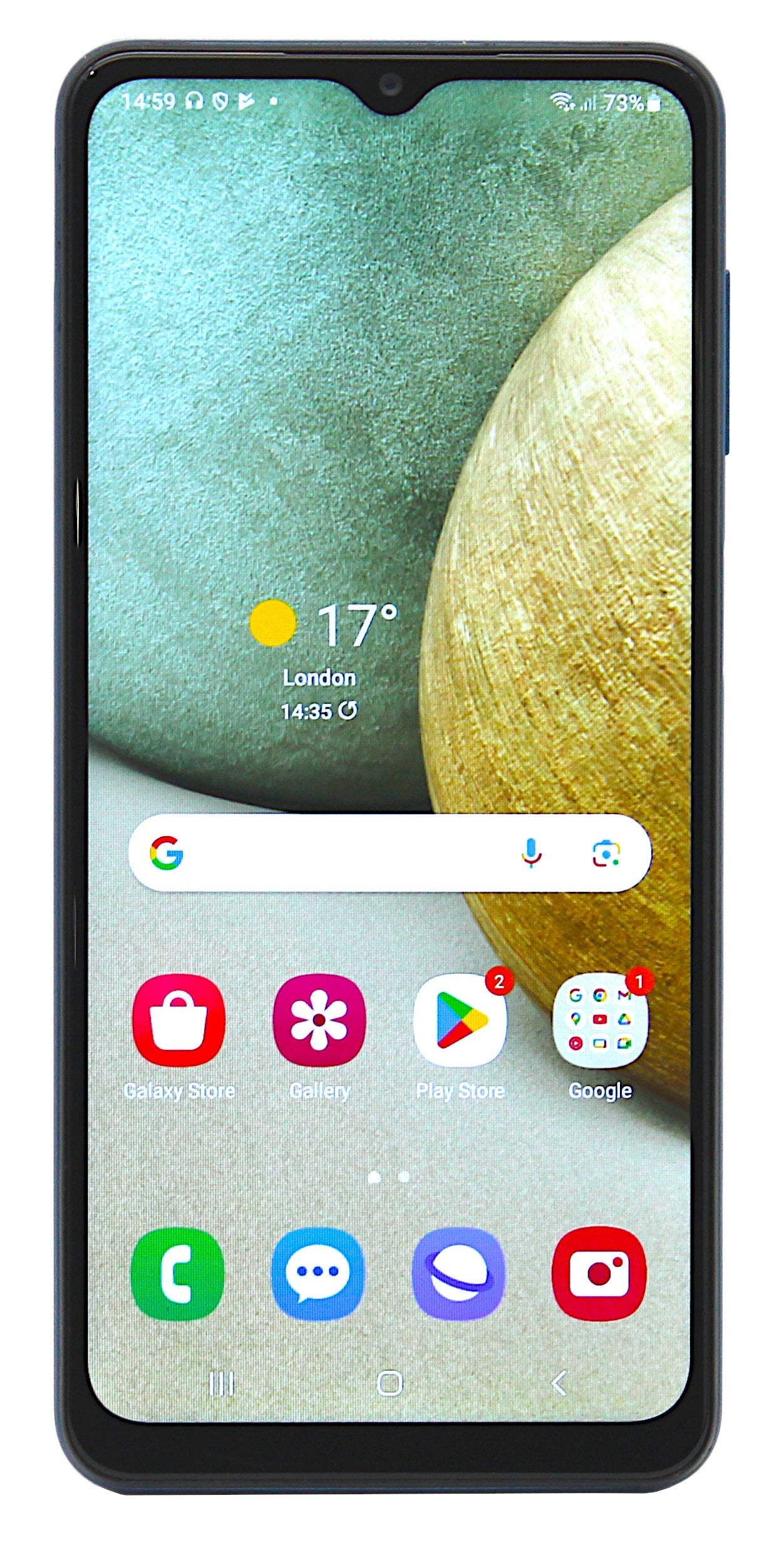 Samsung Galaxy A12 Smartphone, 64GB, Network Unlocked, Blue, SM-A127F
