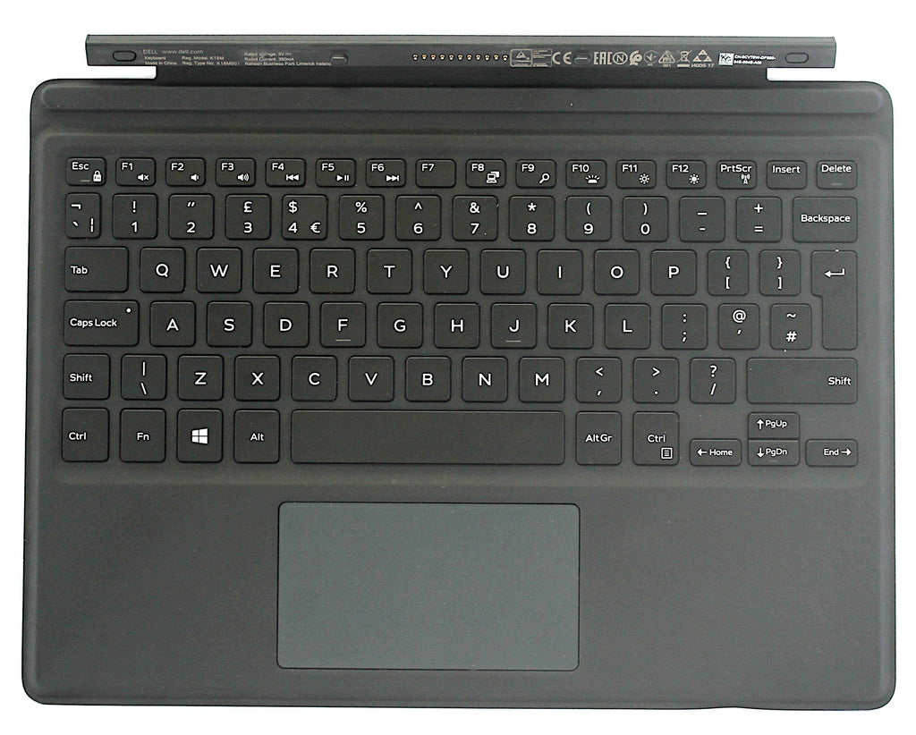 Dell Latitude 5290 Tablet, Core i7 8th Gen, 16GB RAM 512GB SSD, Black