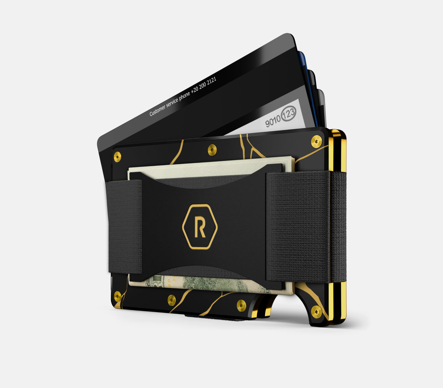 Ridge Wallet - Kintsugi - Black