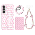 Lovely Pink Bows Samsung Bundle Set