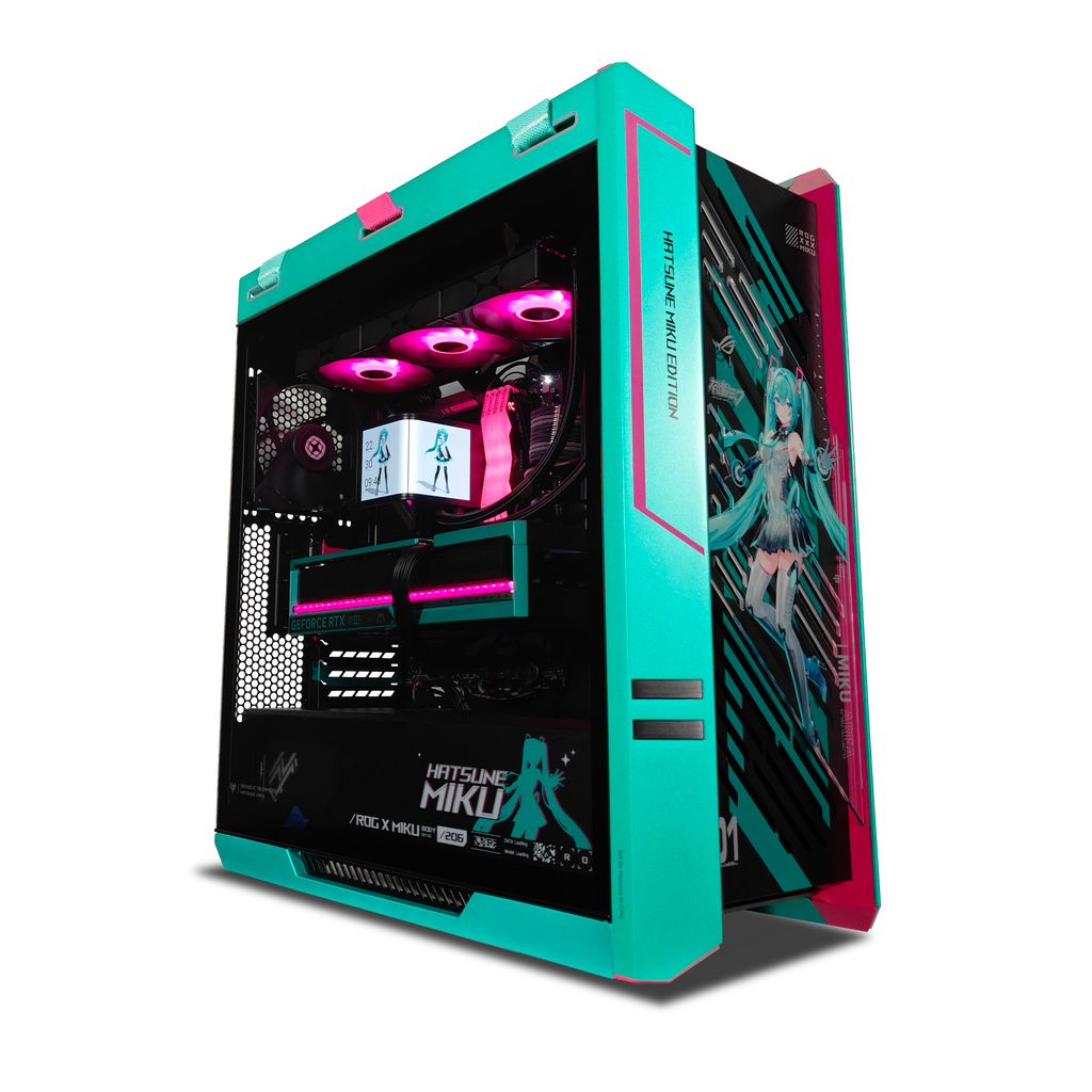 ROG Strix Helios II Hatsune Miku Ultimate Edition Ready to Ship Gaming PC