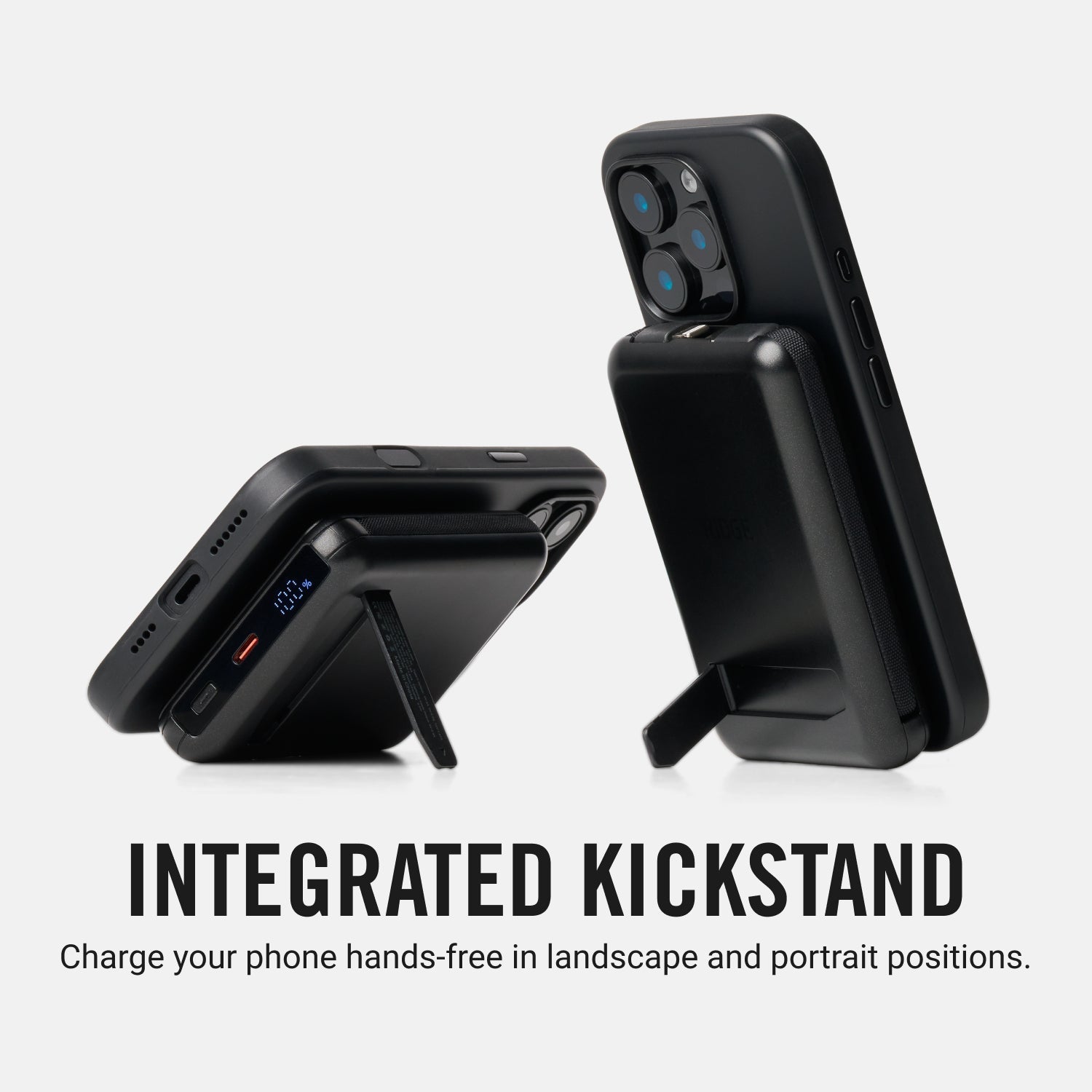 Everyday Charging Kit - iPhone 16 Plus - Matte Black