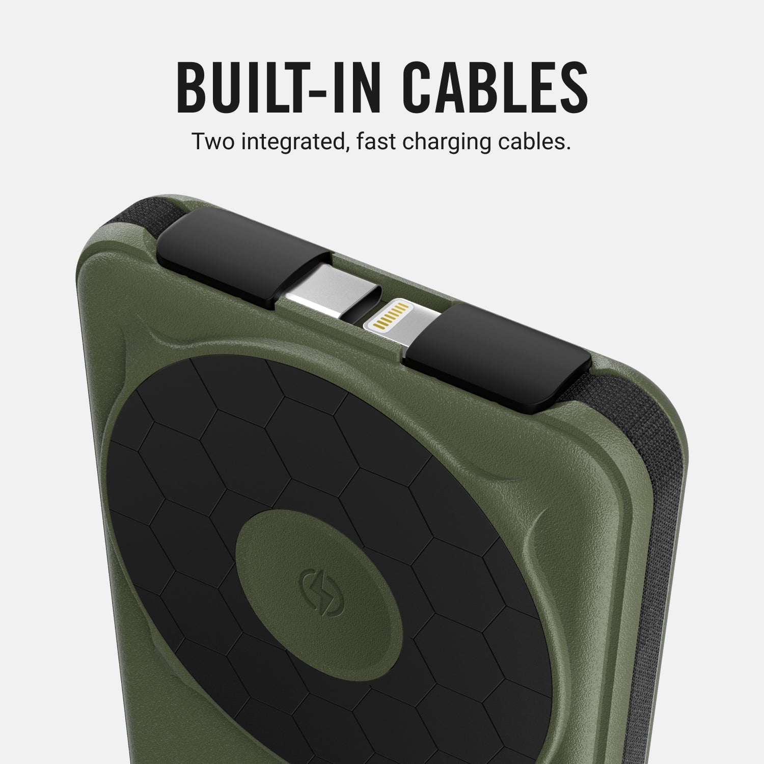 Everyday Charging Kit - iPhone 16 Pro - Matte Olive