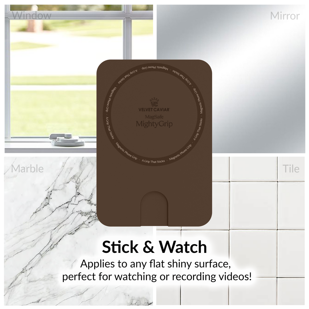 Espresso Brown MightyGrip MagSafe Mount