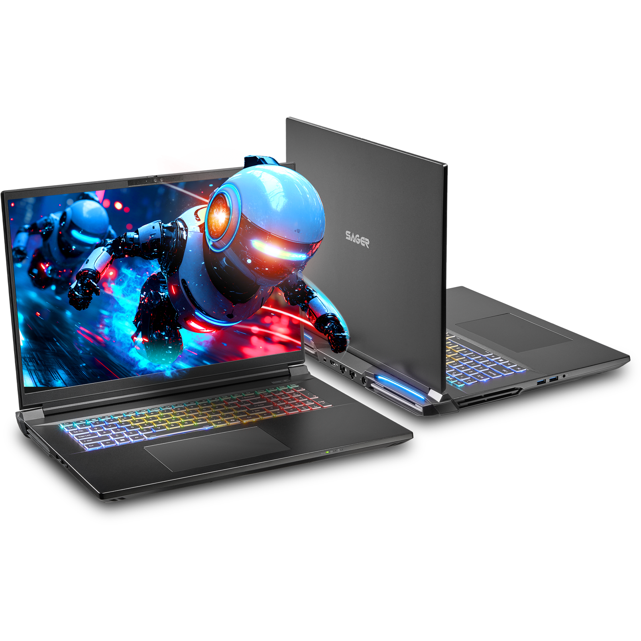 SAGER NP9580S (Clevo X580WNS-G) Gaming Laptop