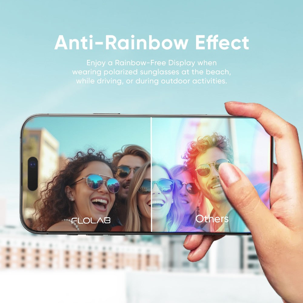 NanoArmour ONETIME PRO Anti Reflective PolarSpectra 3D Infinity Edge – iPhone 17 Series