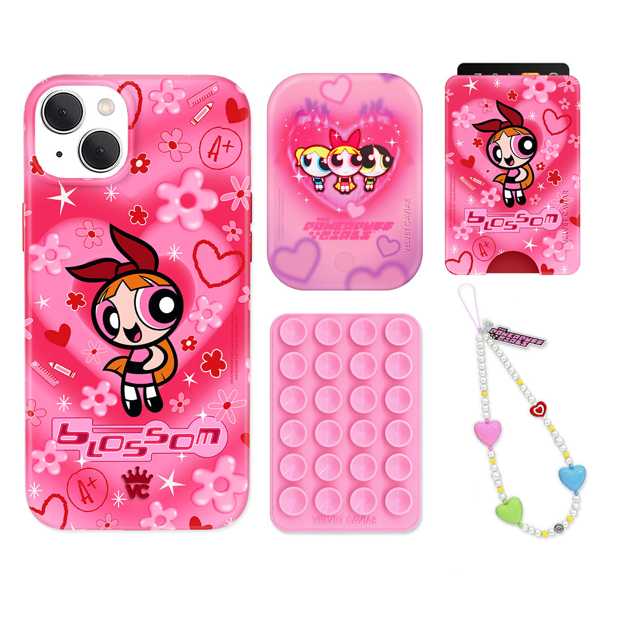 The Powerpuff Girls Blossom iPhone Bundle Set - Wallet