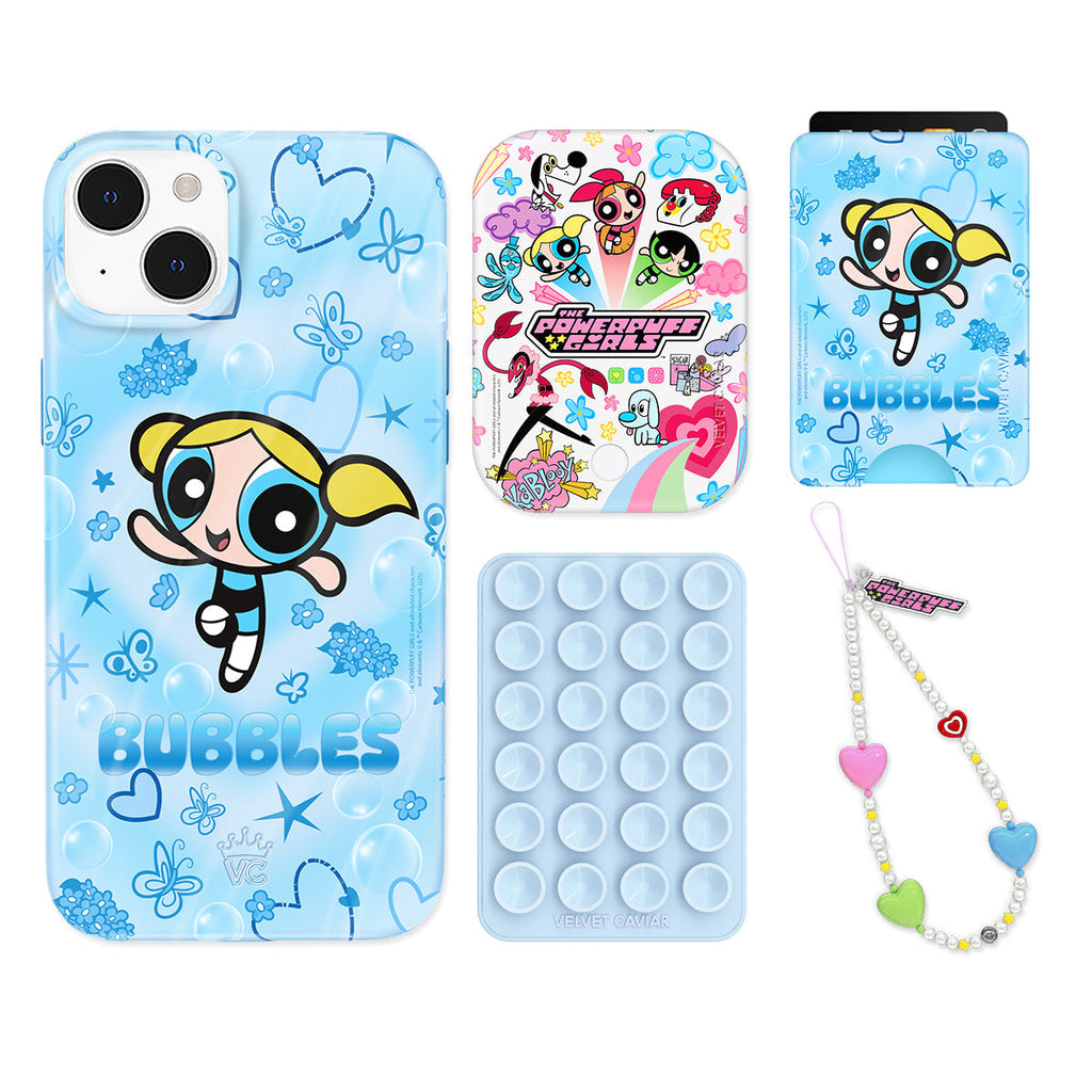 The Powerpuff Girls Bubbles iPhone Bundle Set - Wallet