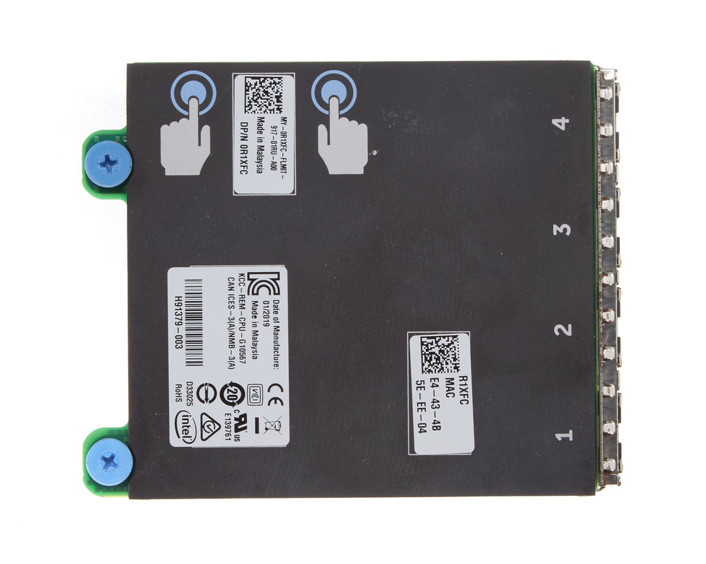 Dell Intel I350 Quad Port 1GB RJ45 rNDC