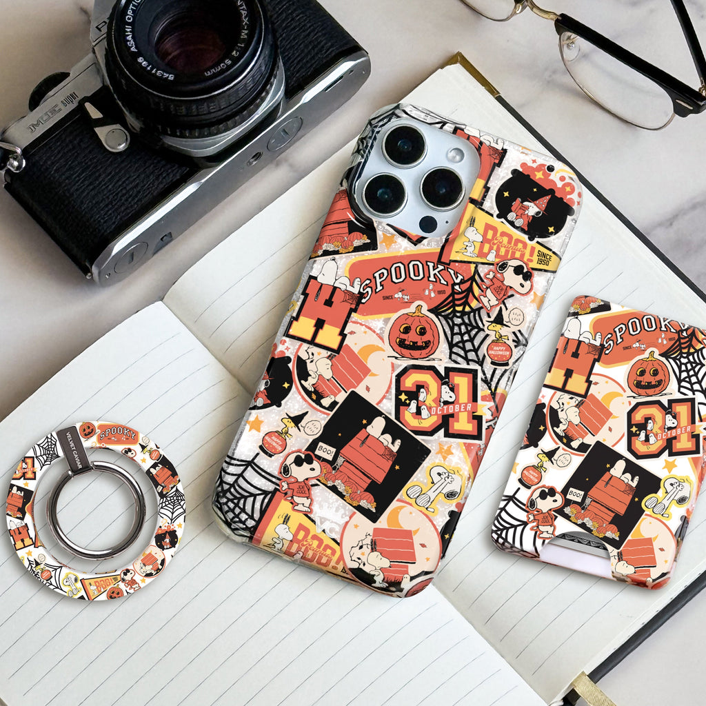 Snoopy Halloween Varsity MagSafe Wallet