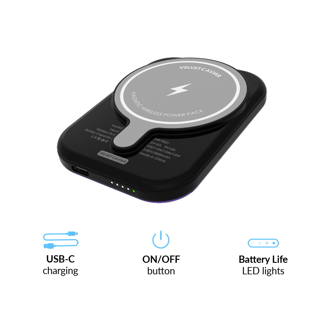 Snoopy Midnight Moon MagSafe Battery Power Pack