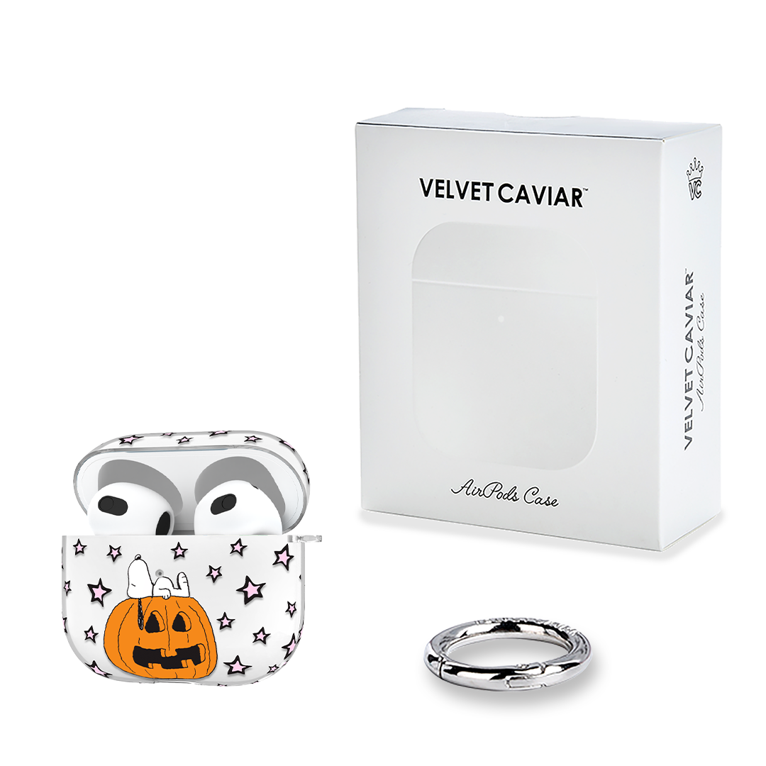 Snoopy Pumpkin AirPod Case