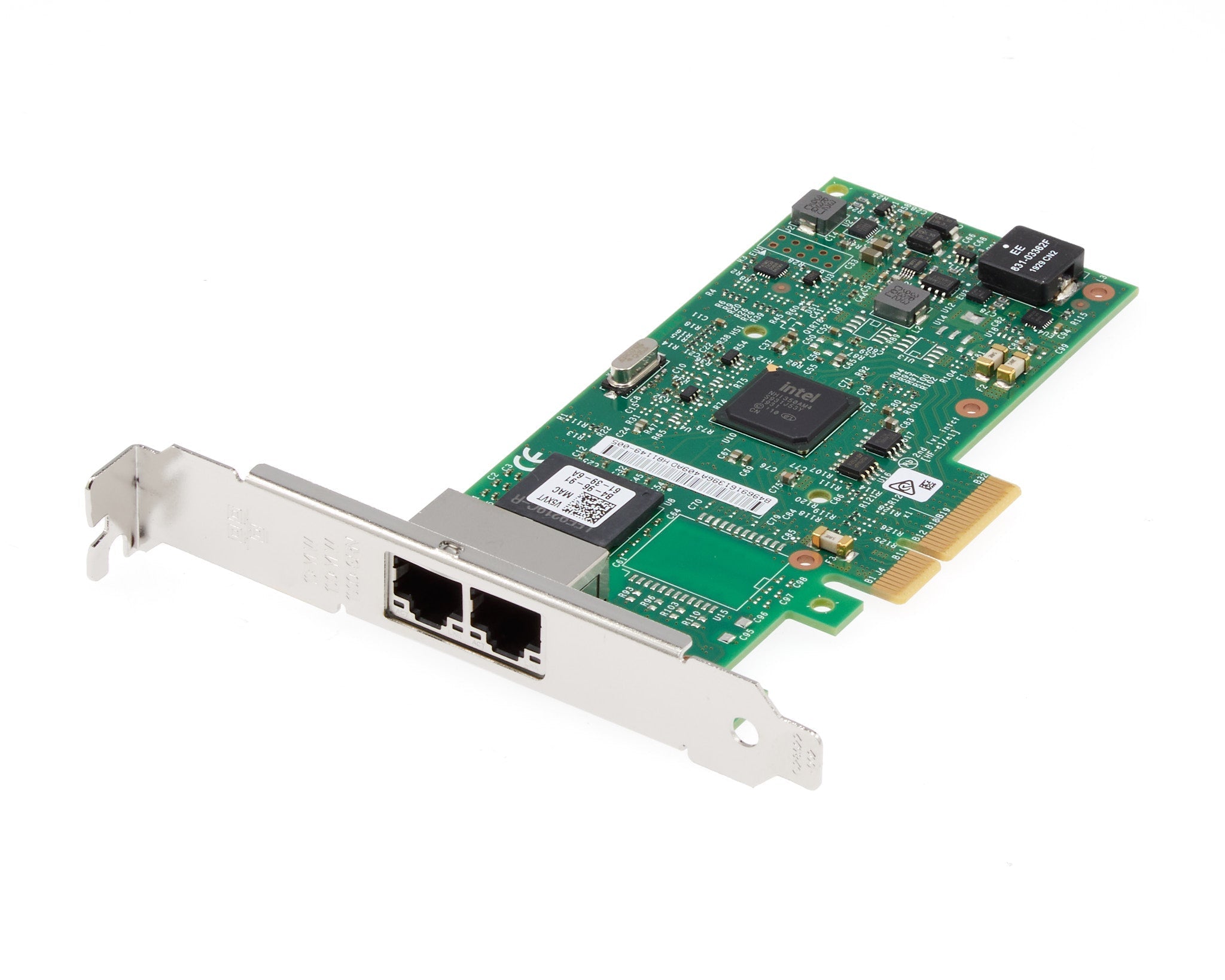 Dell Intel I350-T2 Dual Port 1GB RJ45 Full Height