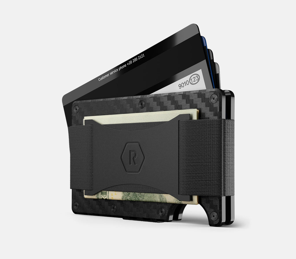 Ridge Wallet - Jacksonville Jaguars - Carbon Fiber 3k