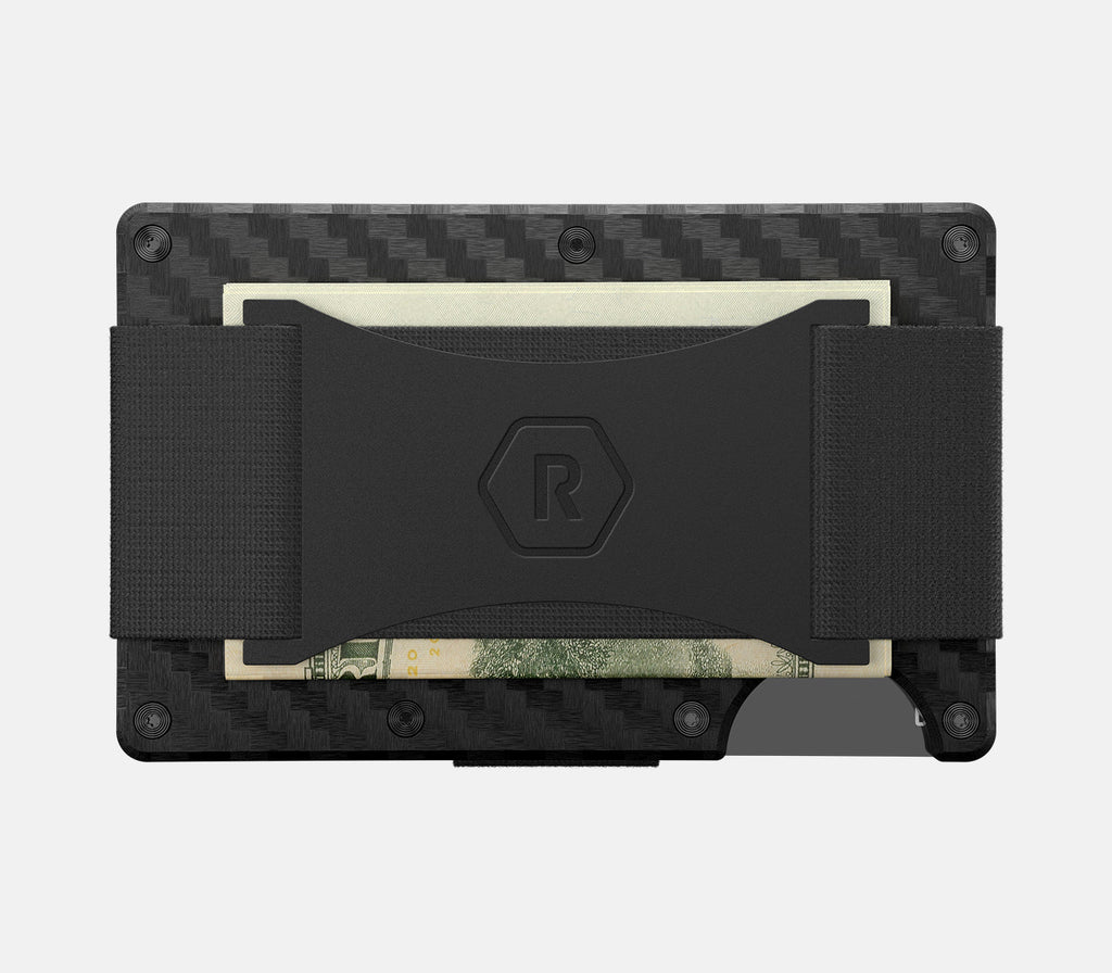Ridge Wallet - New Orleans Saints - Carbon Fiber 3k