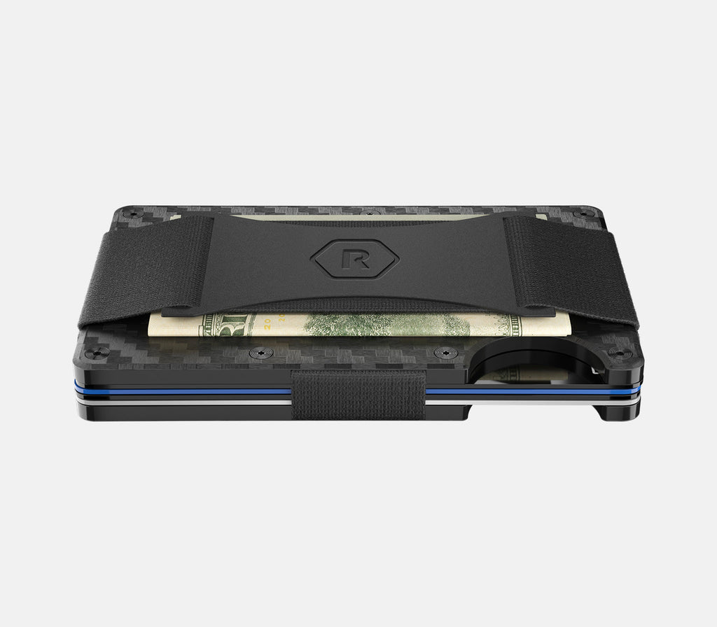 Ridge Wallet - Baltimore Ravens - Carbon Fiber 3k
