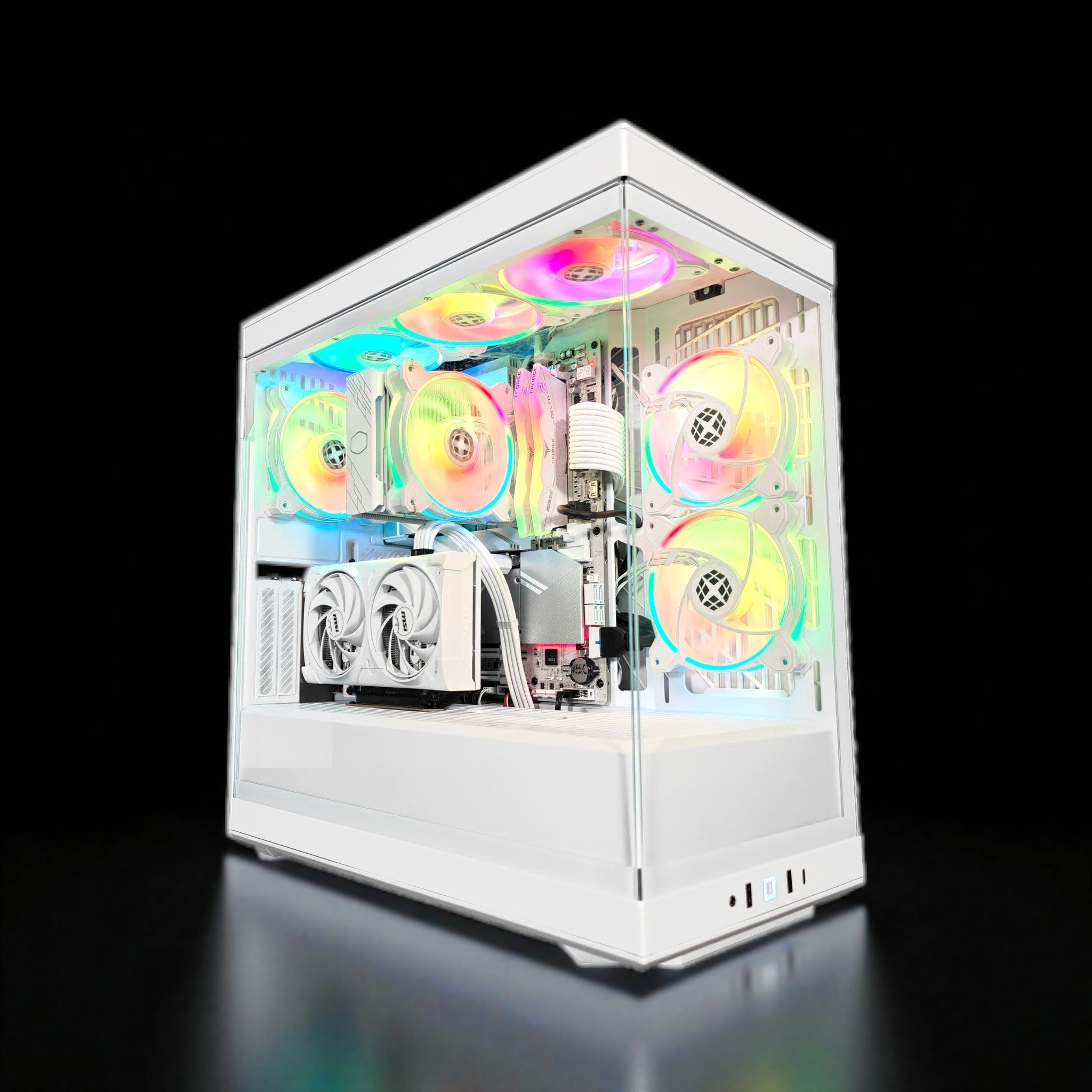 Y40 Snow White Ghost AMD Ready to Ship Gaming PC