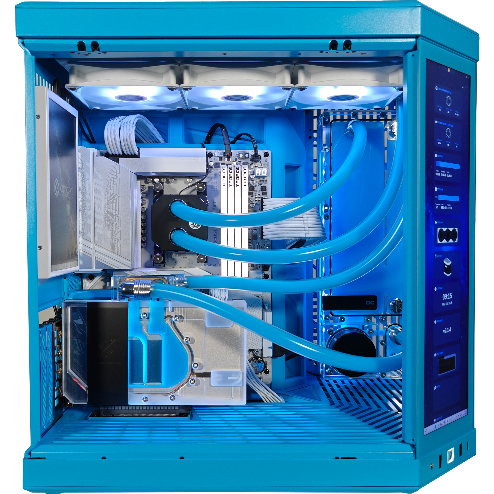 Y70 Blueberry Ultimate X Black Label Gaming Desktop