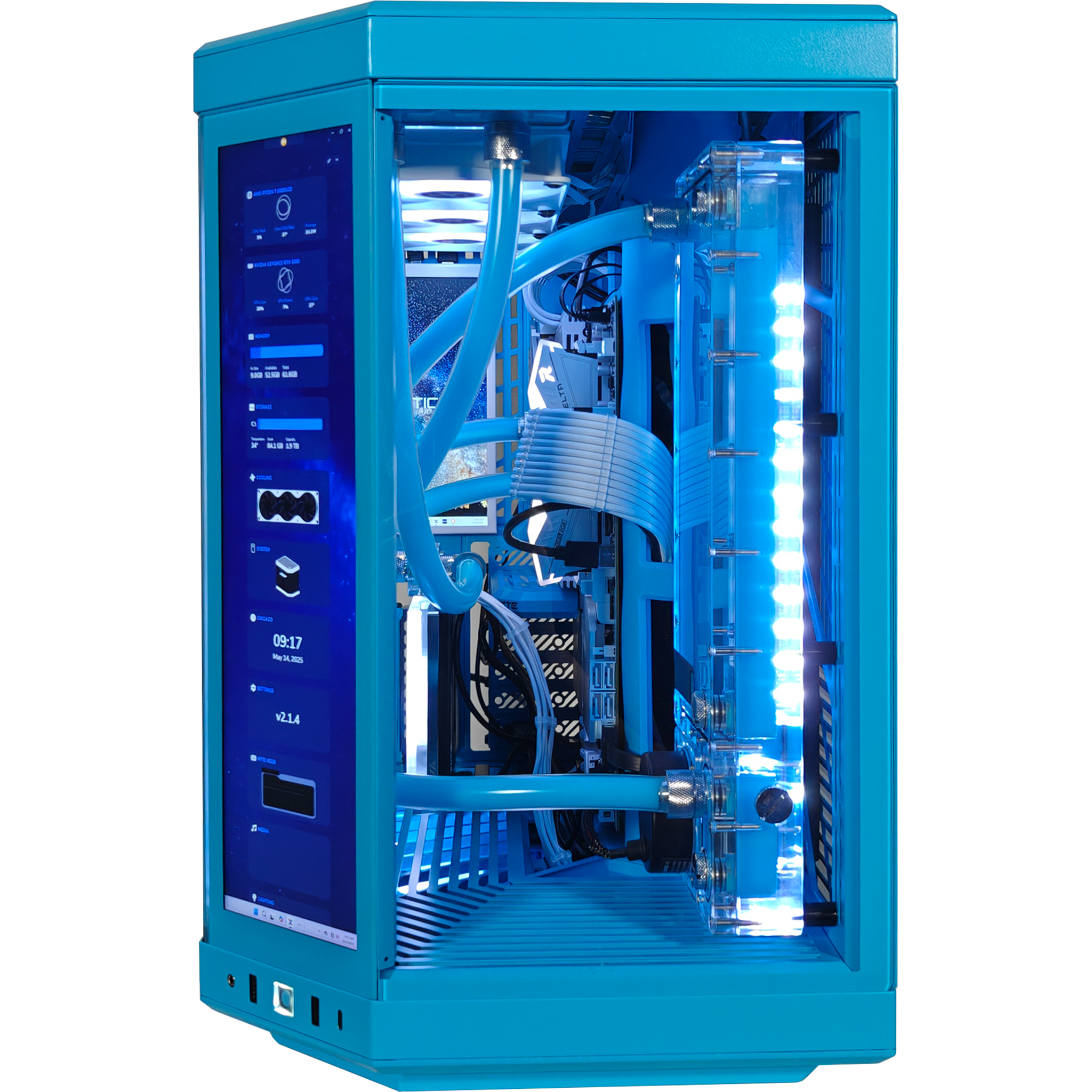 Y70 Blueberry Ultimate X Black Label Gaming Desktop