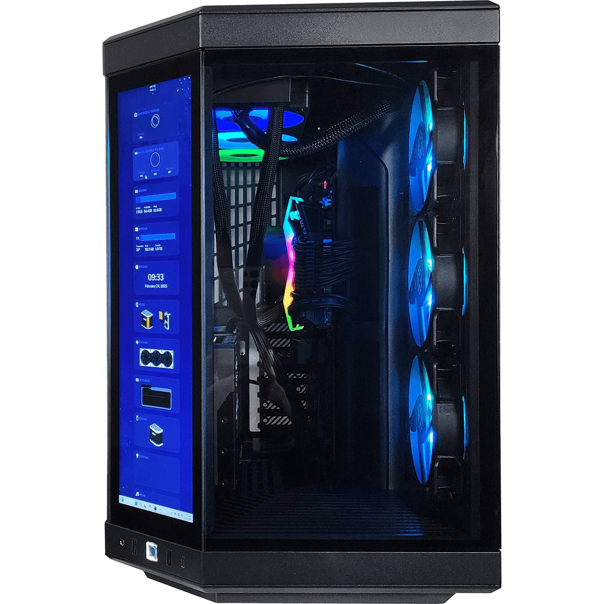 GX13 HYTE Custom Built Gaming Desktop PC