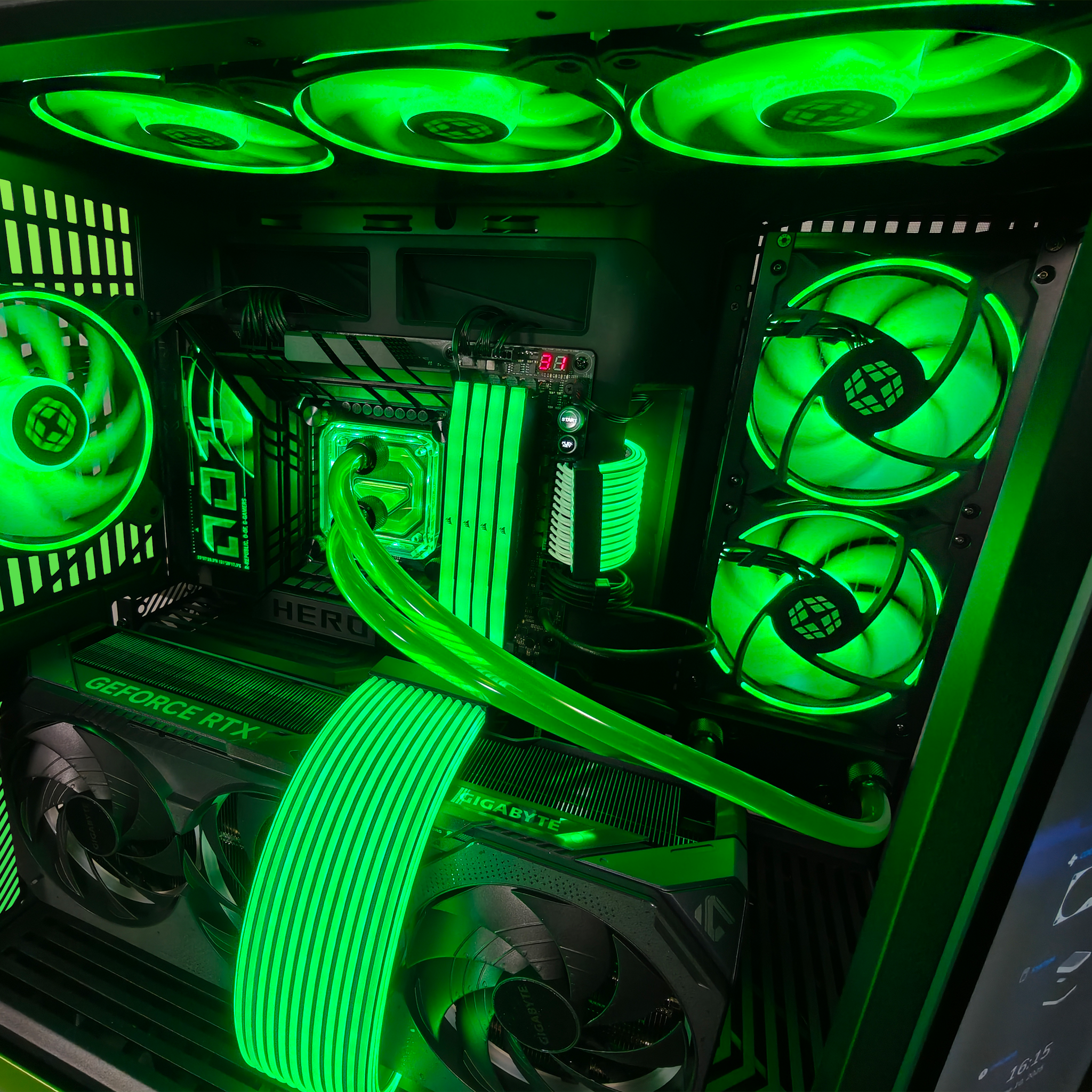 Y70 Mean Green Ready to Ship Gaming PC
