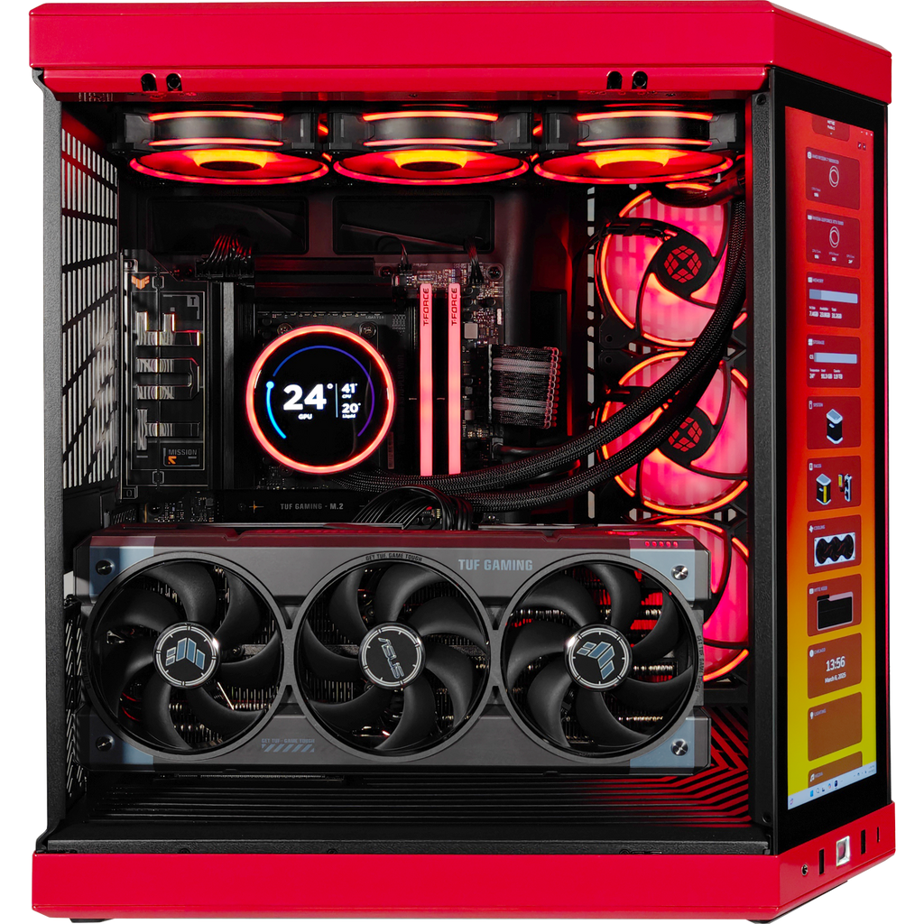 Y70 Red Eye Ultimate X3D Ready to Ship Gaming PC