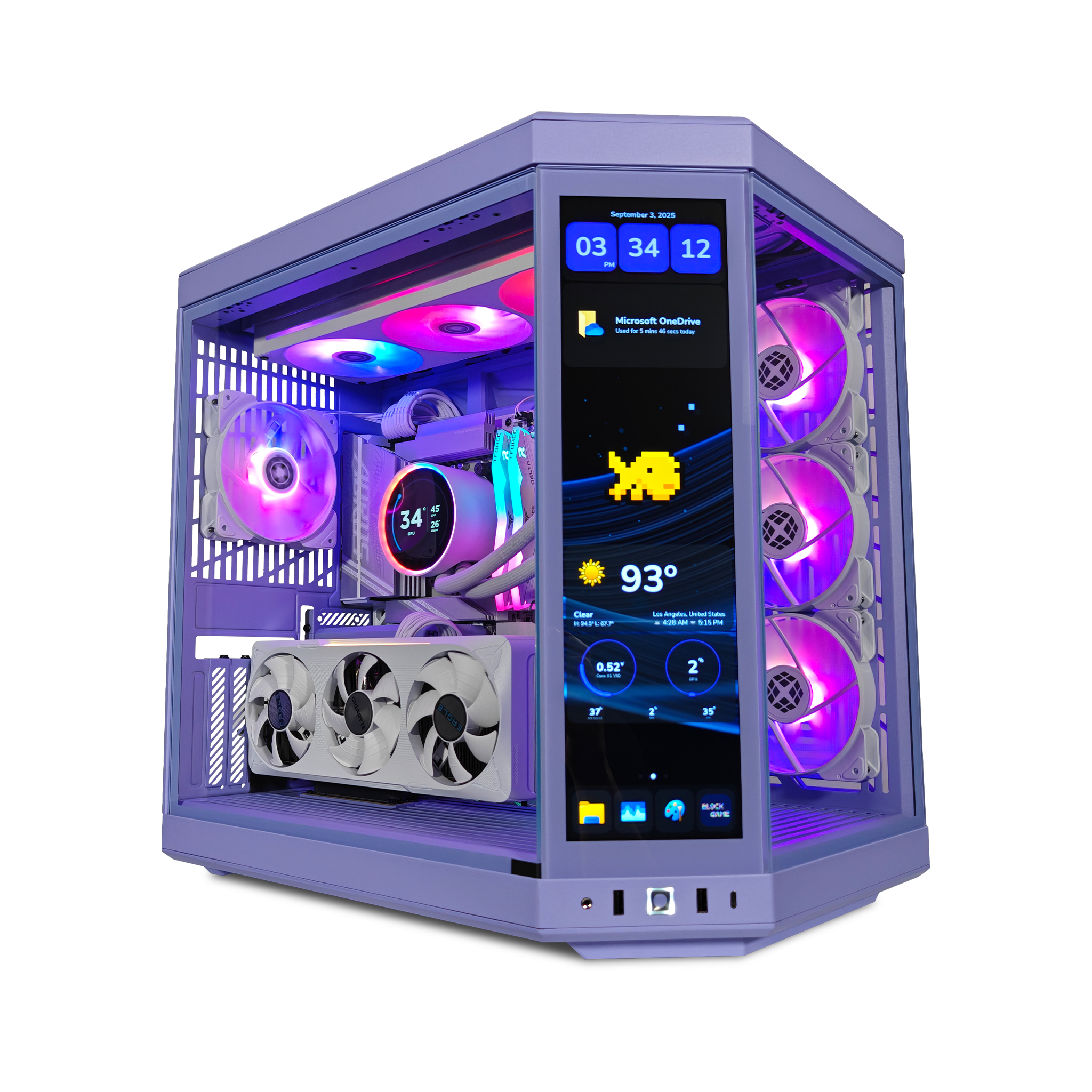 Y70 Taro Milk Extreme Ready to Ship Gaming PC