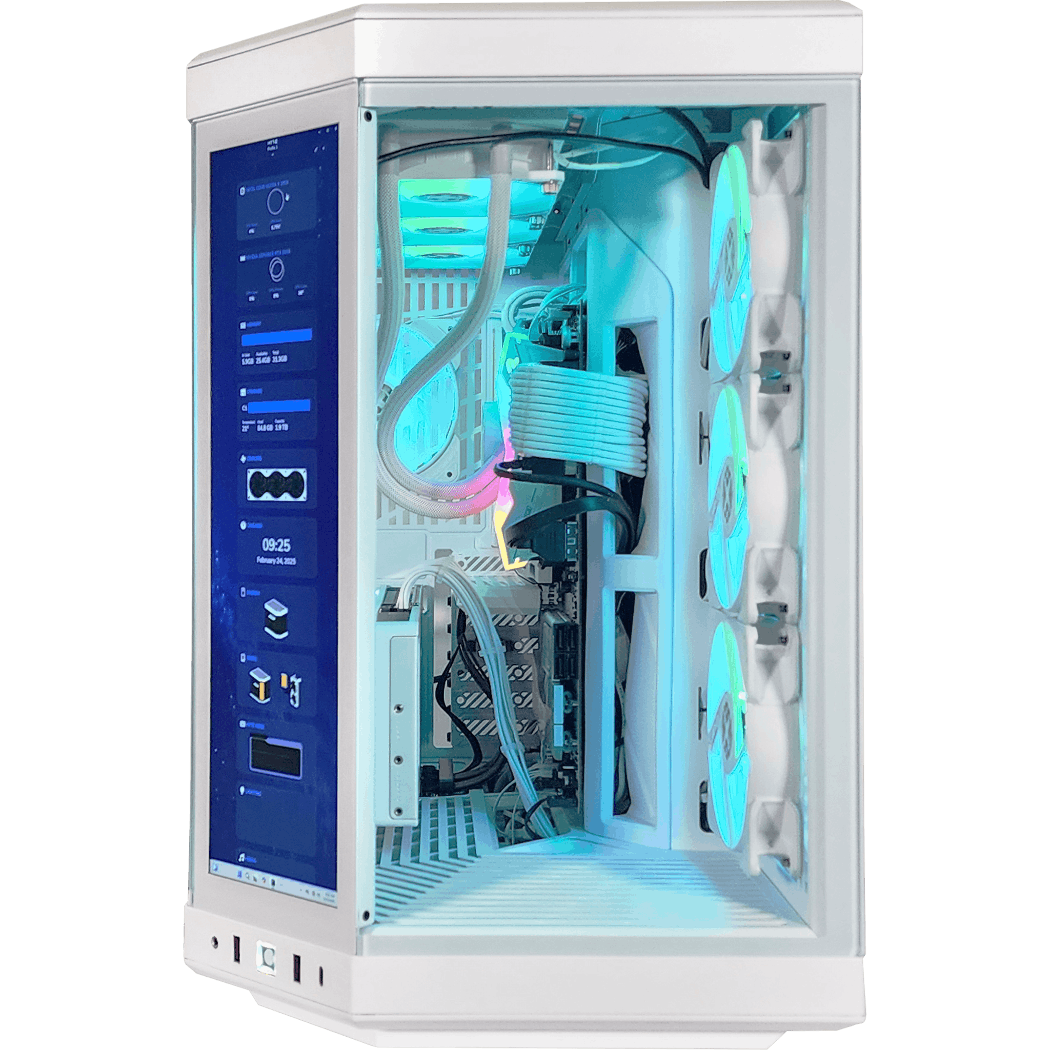 GX13 HYTE Custom Built Gaming Desktop PC