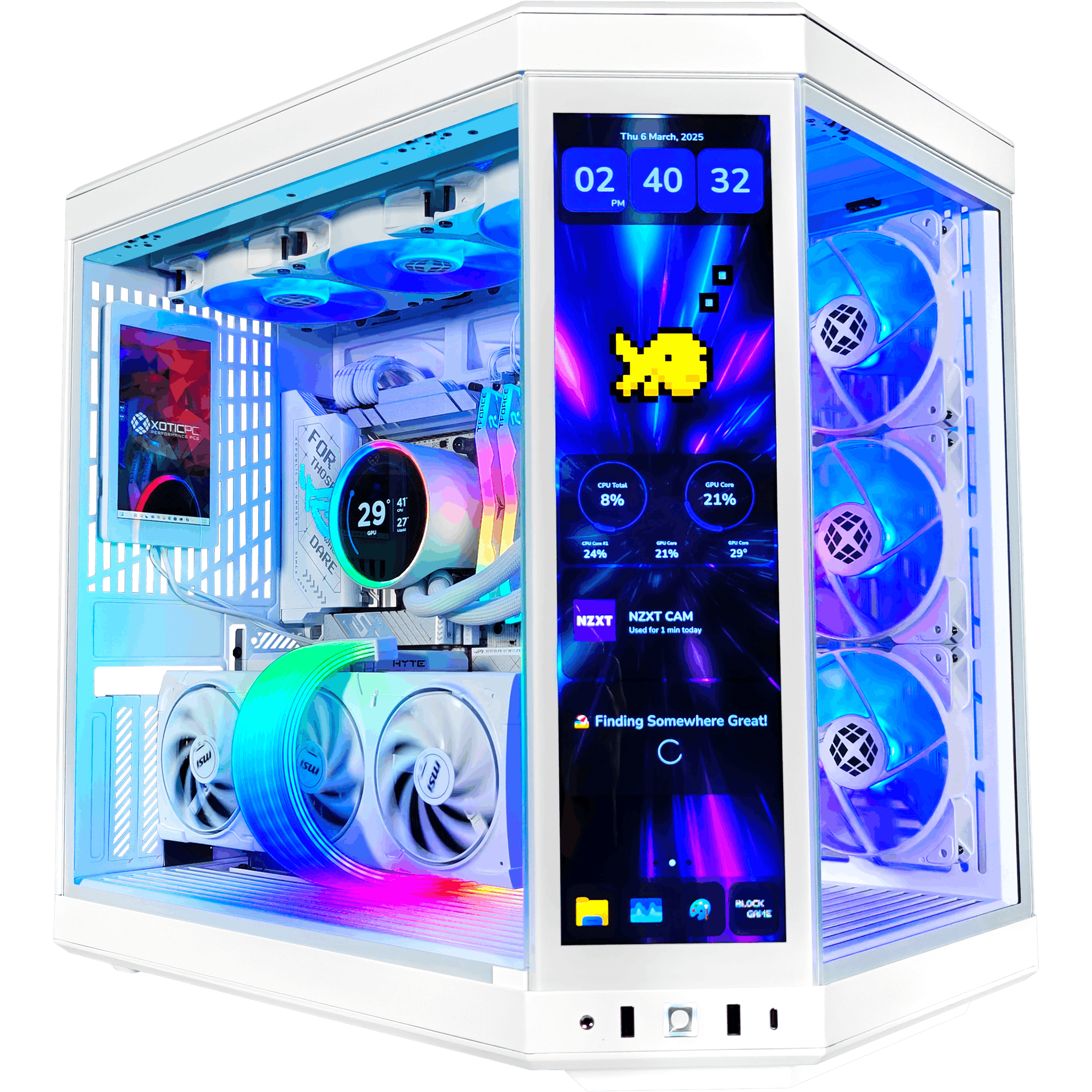 GX13 HYTE Custom Built Gaming Desktop PC