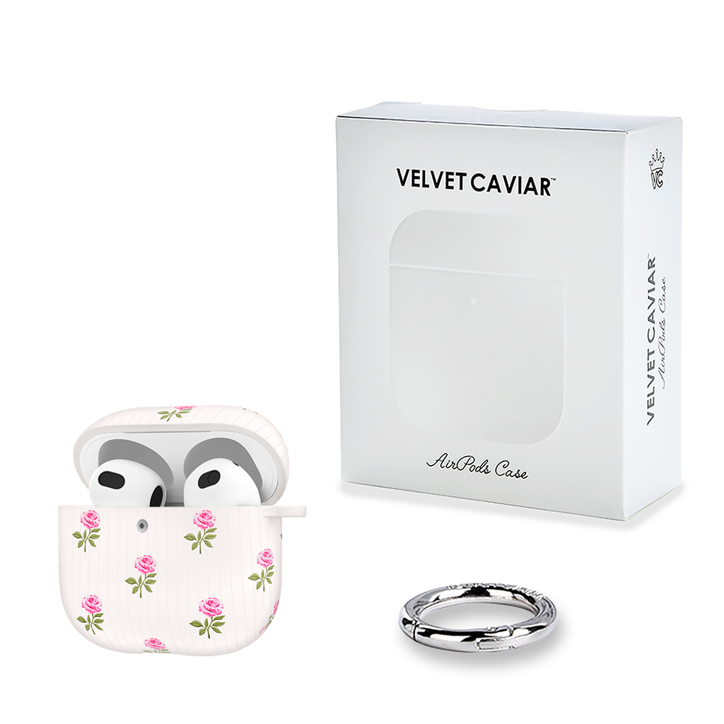 Pink Peony Floral AirPod Case