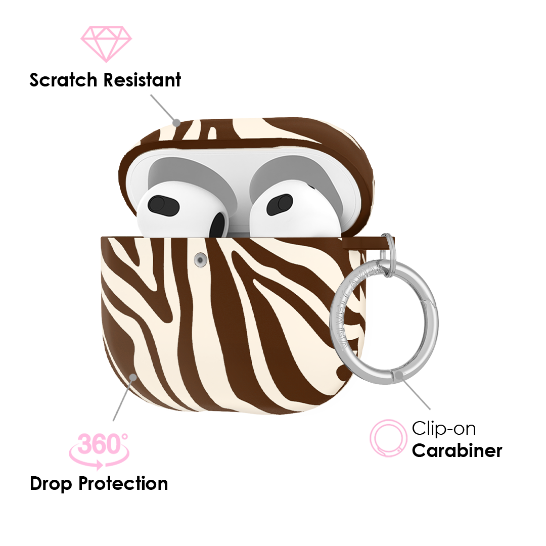 Coco Zebra AirPod Case