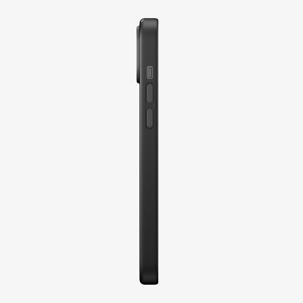 TerraTact NAPA Leather Case – iPhone 15 Series (Midnight Black)