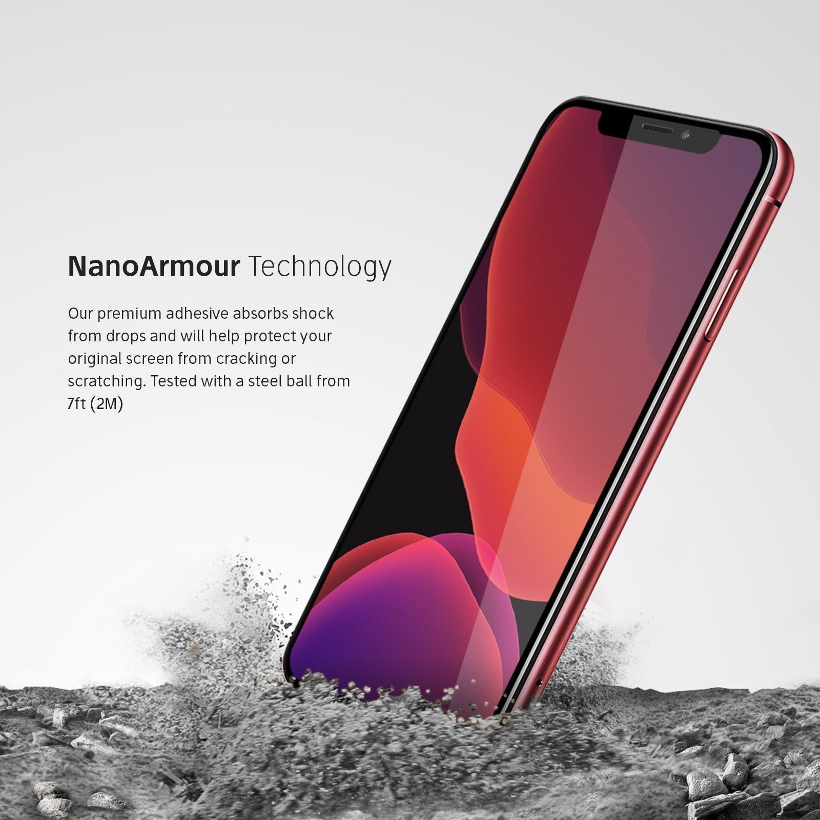 NanoArmour for iPhone XR Screen Protector