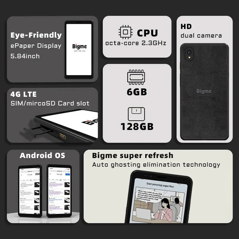 Black Friday Sale--Bigme Hibreak E INK Smartphone