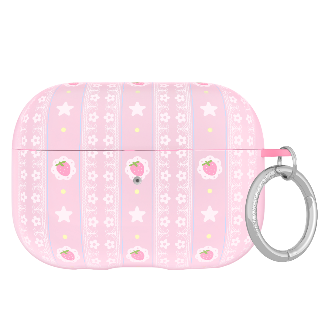 Strawberry Macaron AirPod Case