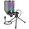 USB RGB Streaming Microphone