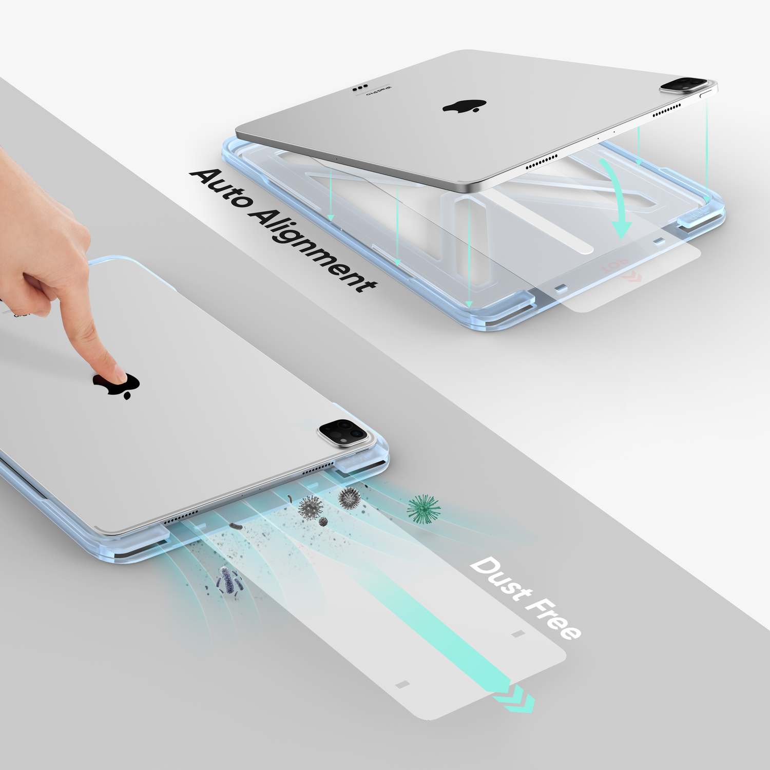 ONETIME NanoArmour 13-inch for iPad Pro 2024-2025 Anti-Glare Matte Screen Protector