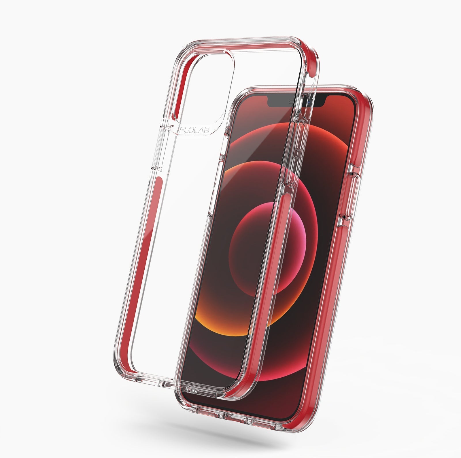 Red for iPhone 12 Cases TAFFYCA Series