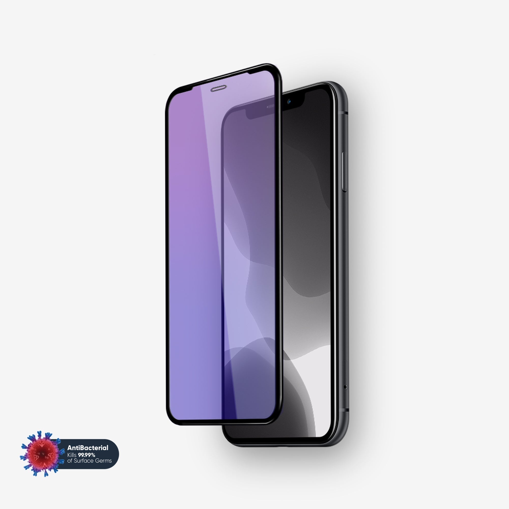 NanoArmour for iPhone 11 Pro Anti-Blue Light Screen Protector Case Friendly