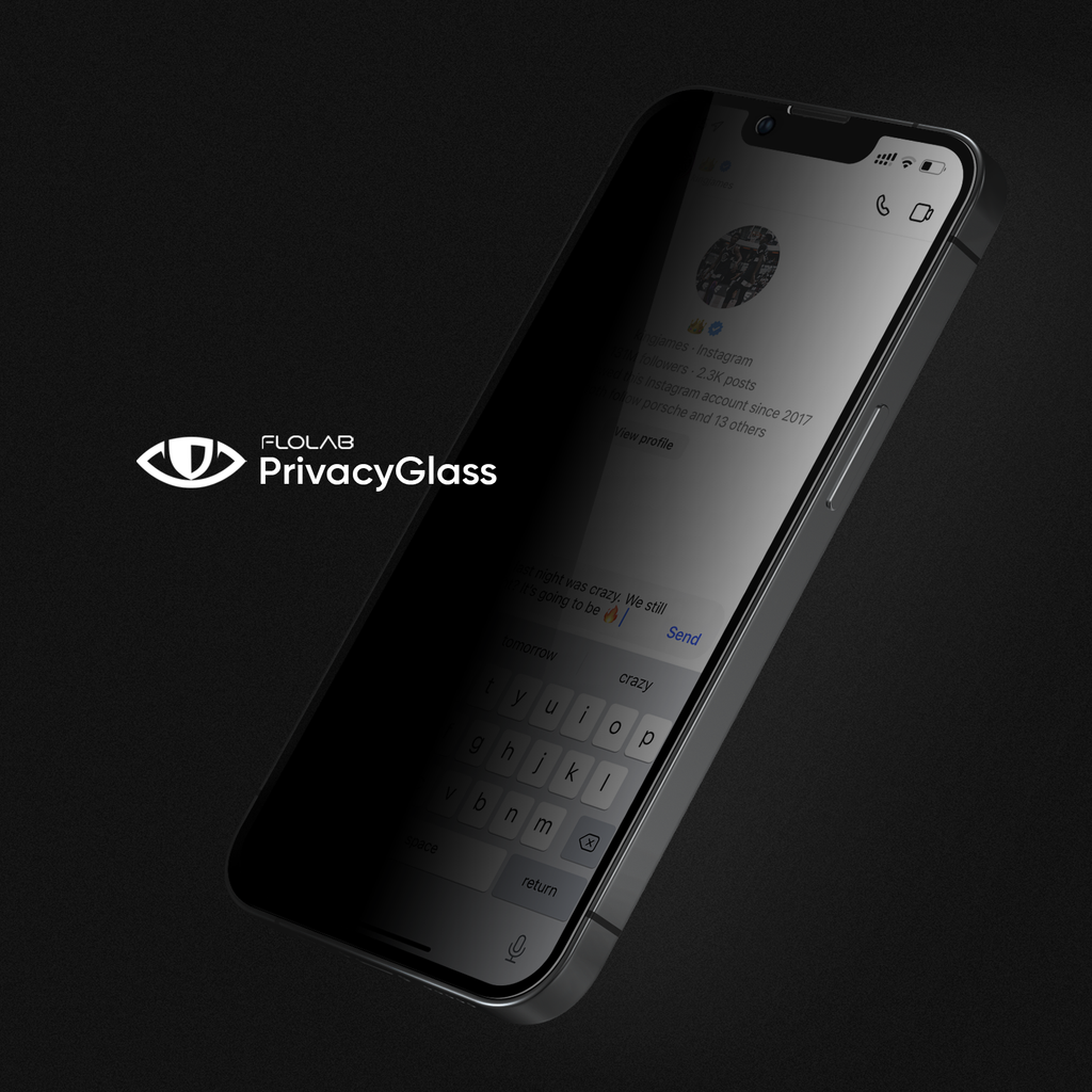 NanoArmour ONETIME PRO Privacy Anti Reflective Infinity Edge – iPhone 16/15/14/13 Series