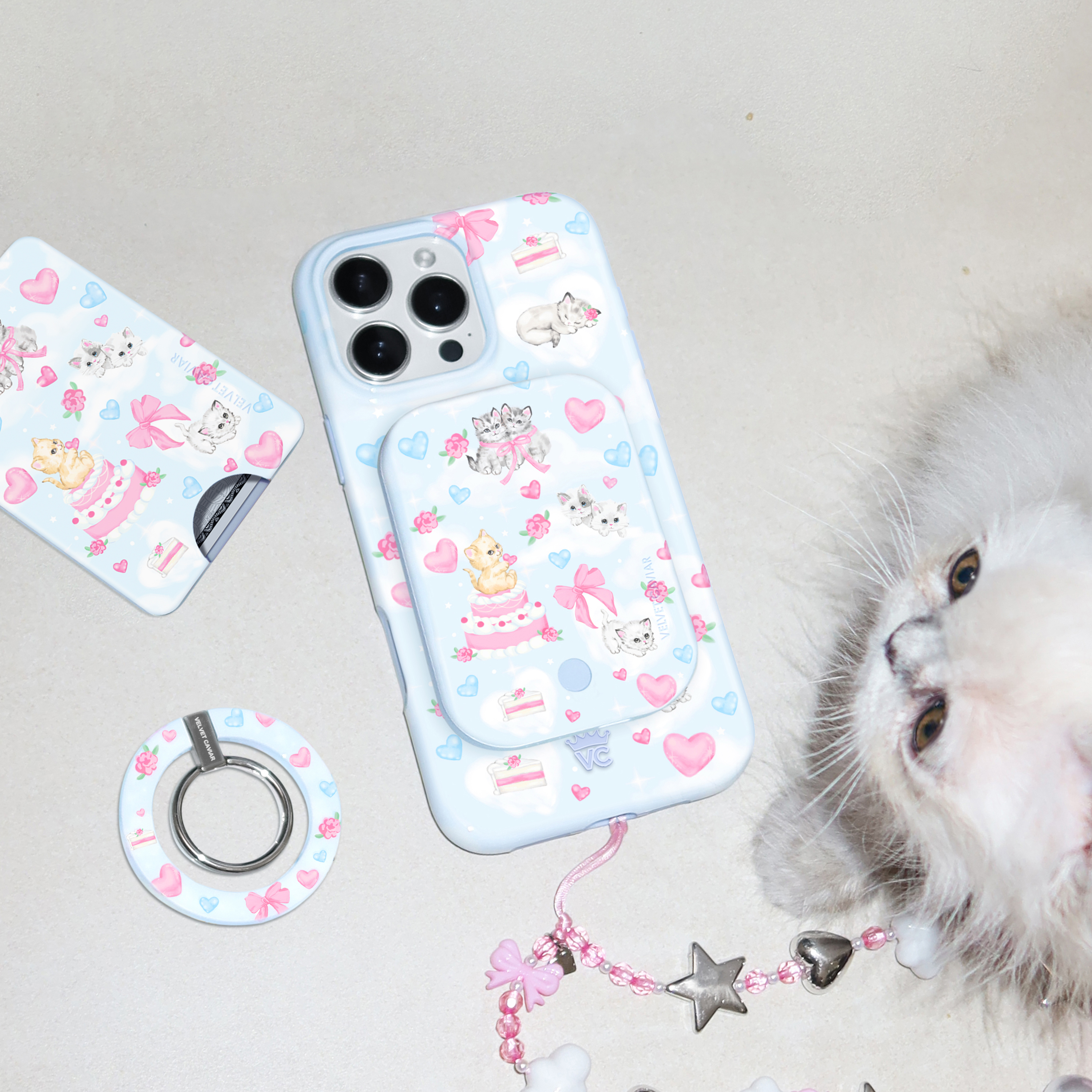 Kitten Kisses MagSafe Battery Power Pack