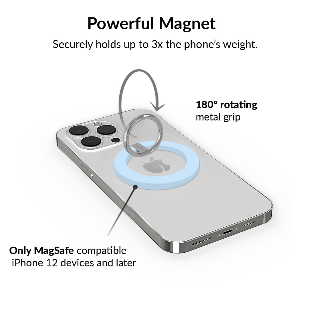 Cotton Candy Blue MagSafe Grip Ring