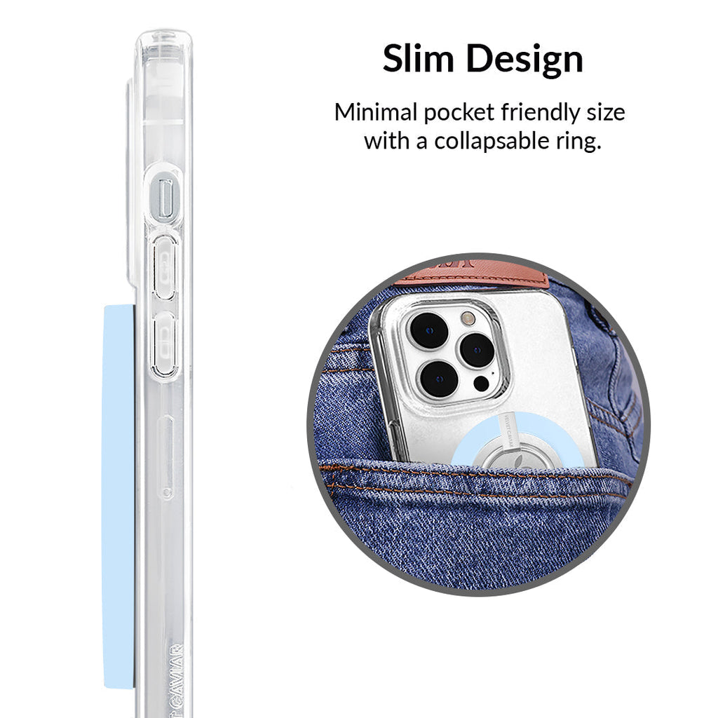 Cotton Candy Blue MagSafe Grip Ring