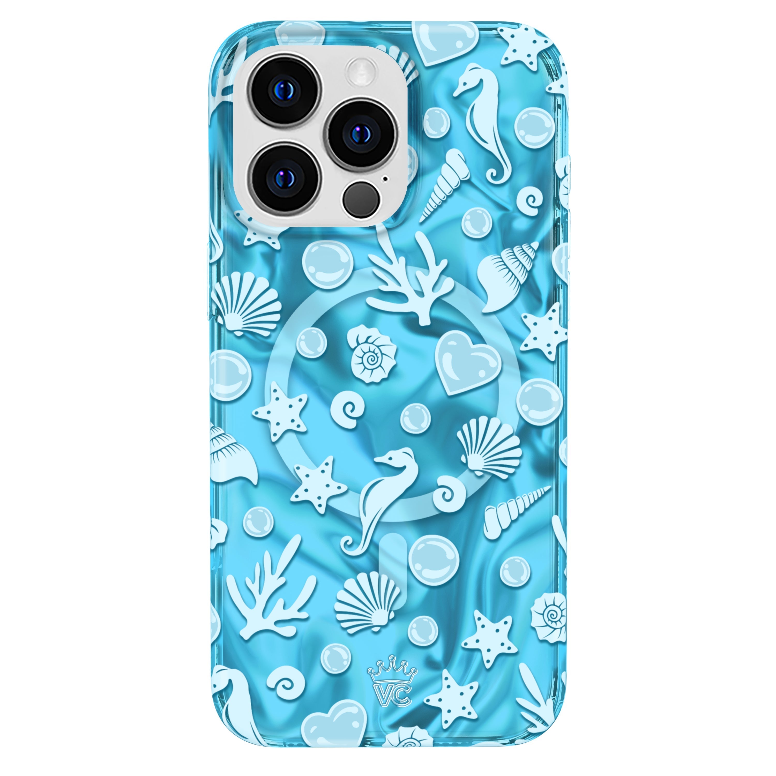 Aquamarine Holo iPhone Case
