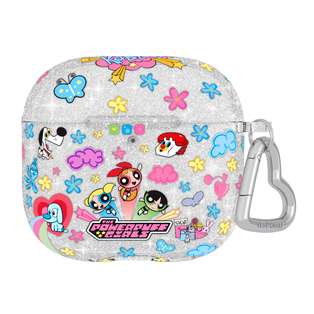 The Powerpuff Girls Girl Power Glitter AirPod Case