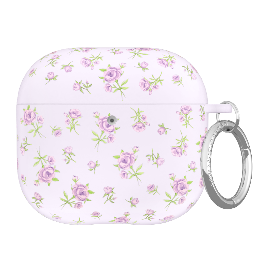 Dainty Lilac Floral AirPod Case