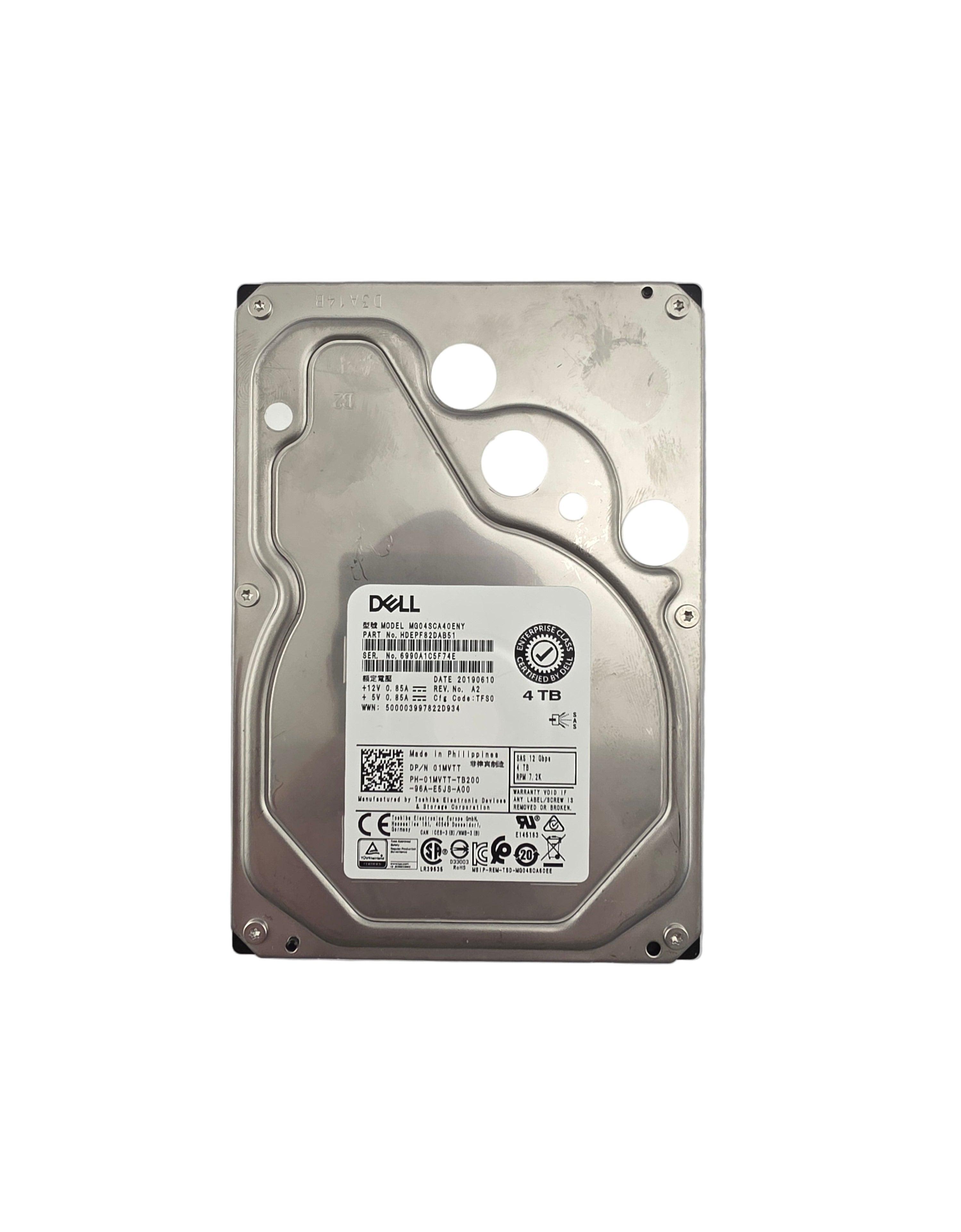 Dell SAS 3.5" 4TB NL 7.2K 12GBPS