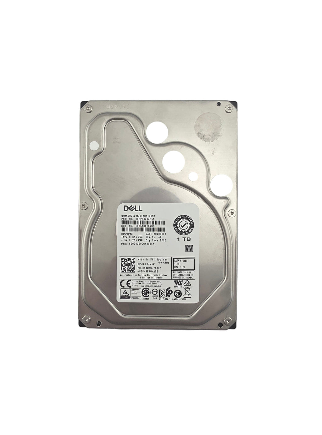 Dell SATA3 3.5" 1TB 7.2K 6GBPS